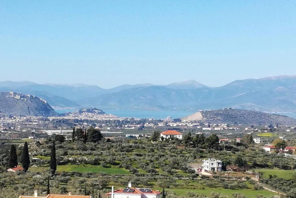 Nafplio, Hill With An Amazing View Daire Dış mekan fotoğraf